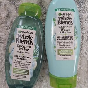 Garnier Whole Blends Coconut Water & Aloe Vera Shampoo and Conditioner